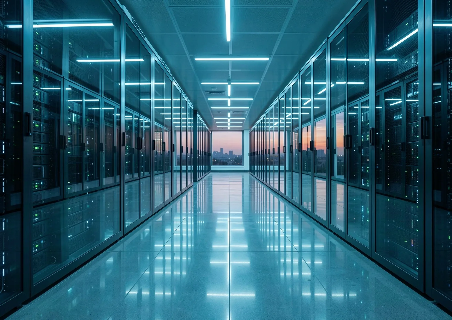 Architectural glass landscape